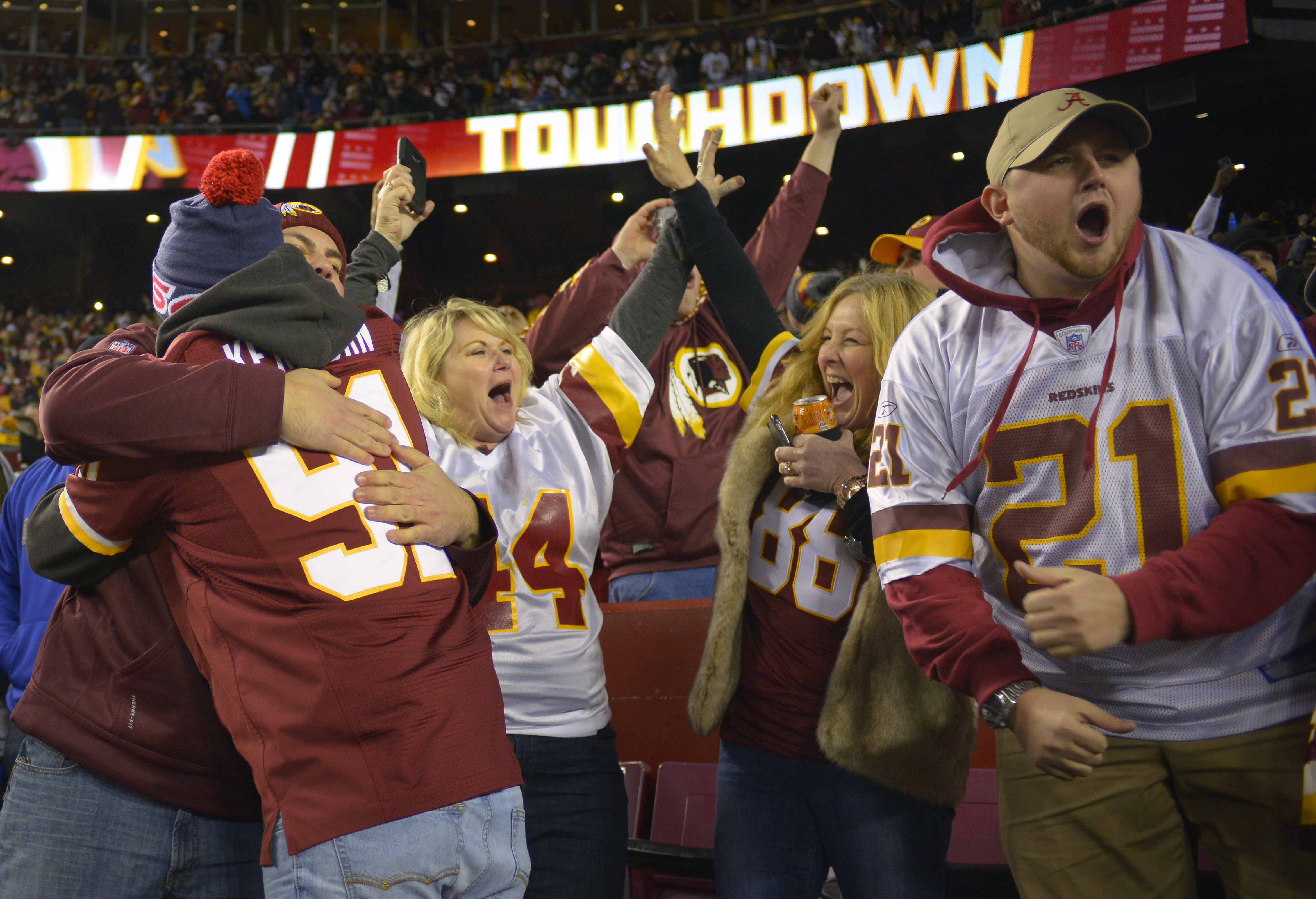 the Washington Redskins play the New York Giants