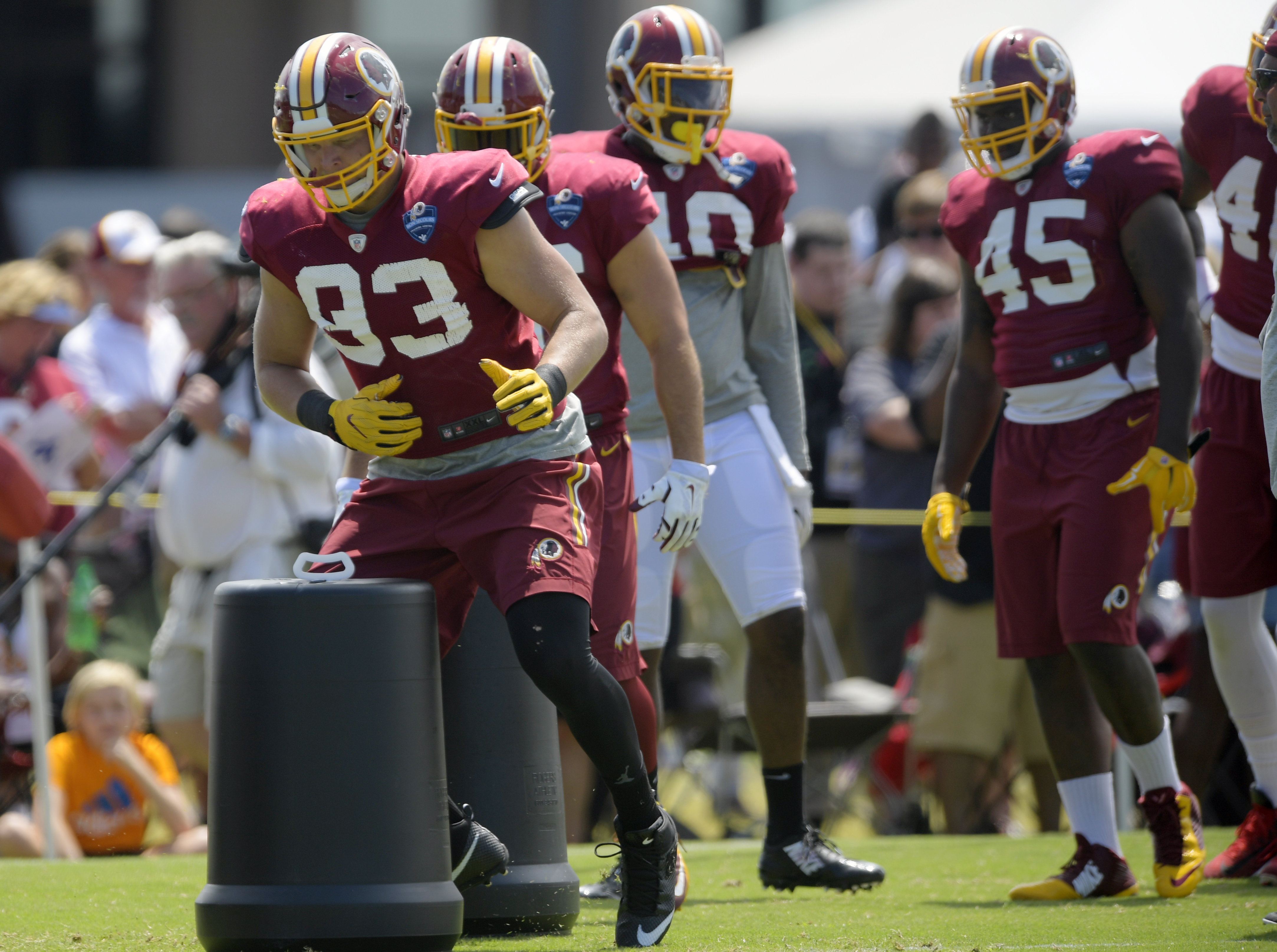 Redskins summer camp