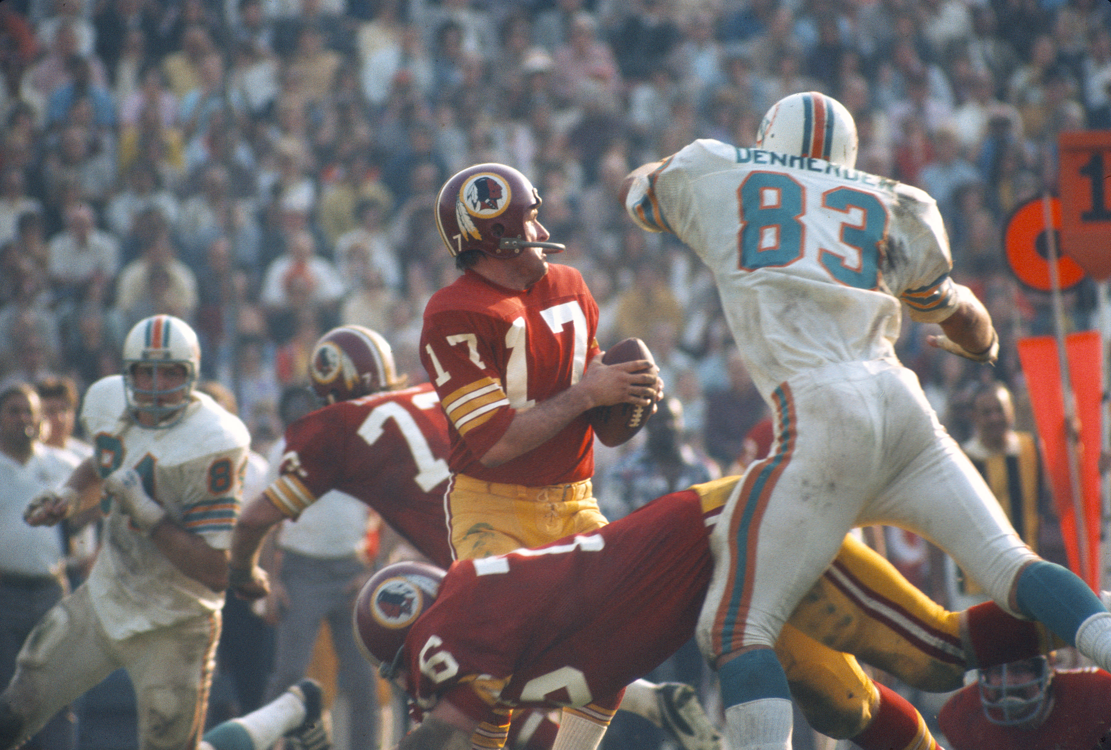 Super Bowl VII - Washington Redskins v Miami Dolphins