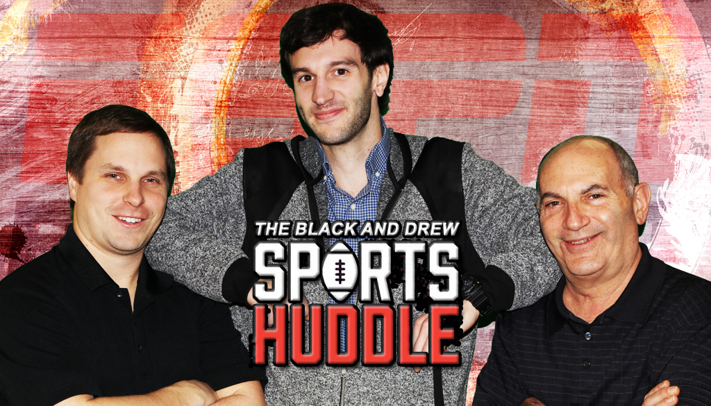 The Black and Drew Sports Huddle
