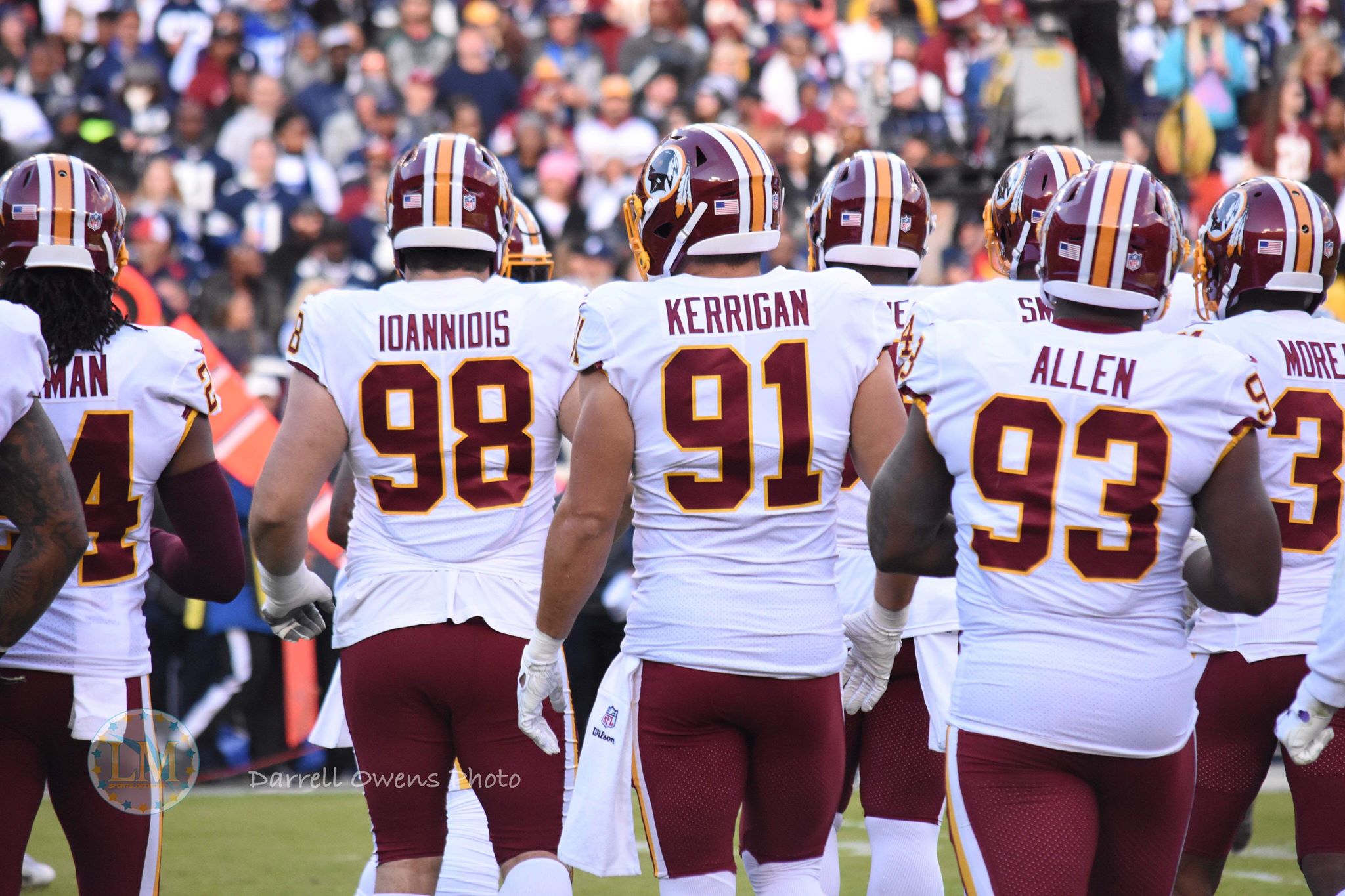 Redskins offensive line