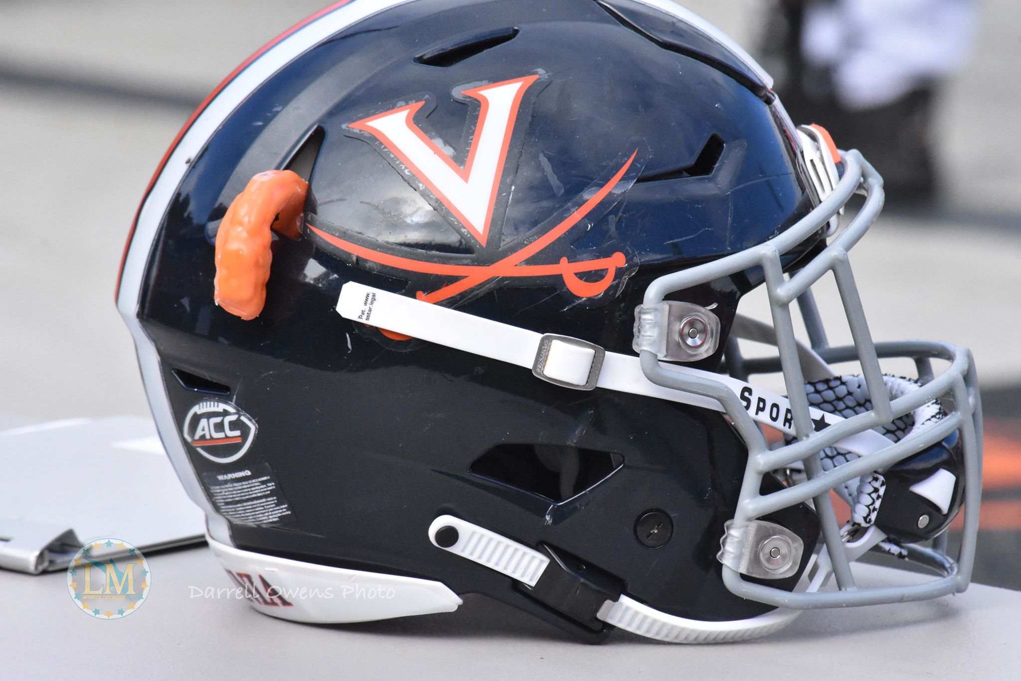 Virginia football helmet