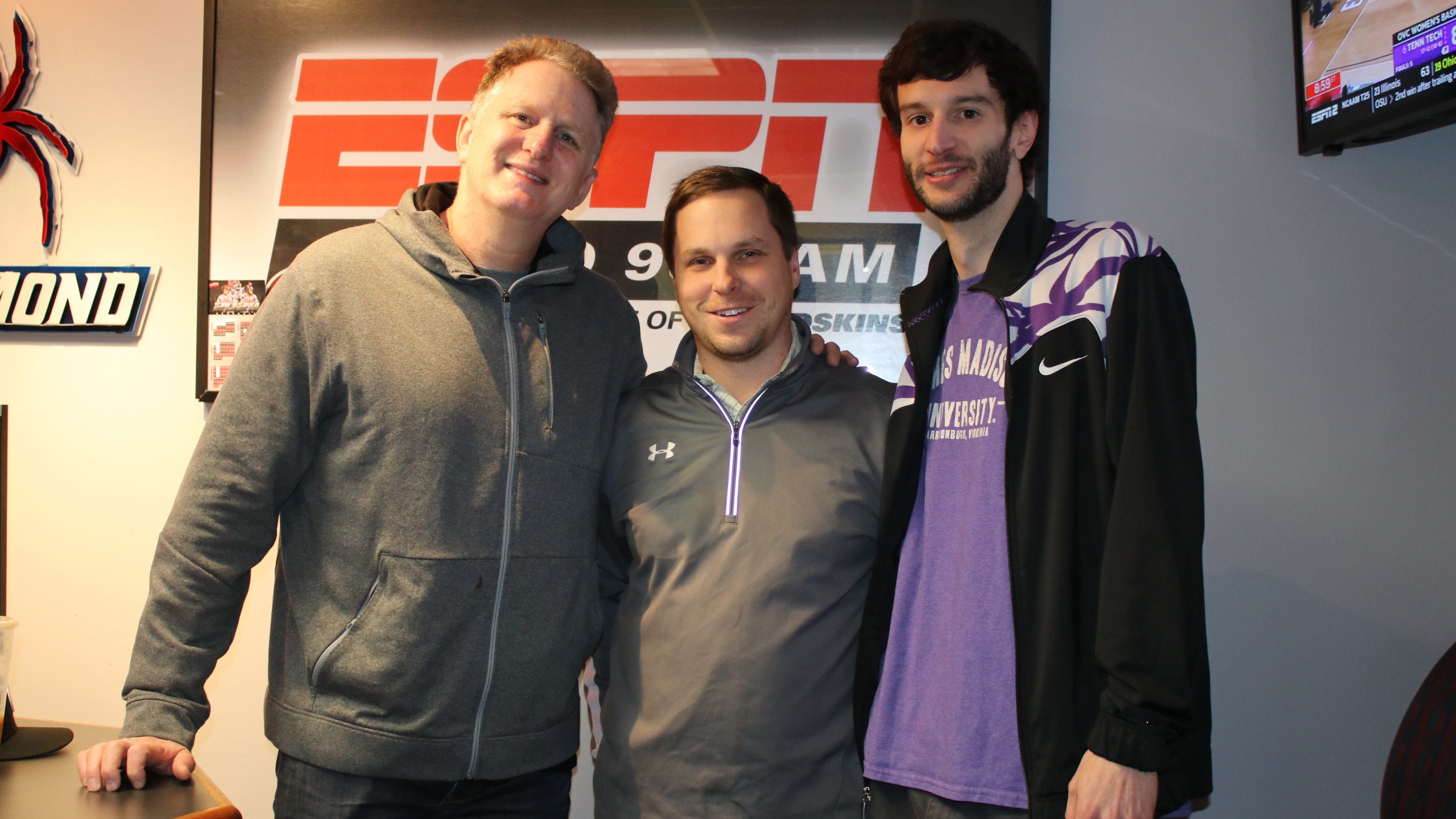 Michael Rapaport at ESPN Richmond
